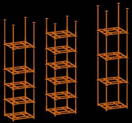 Different post heights
